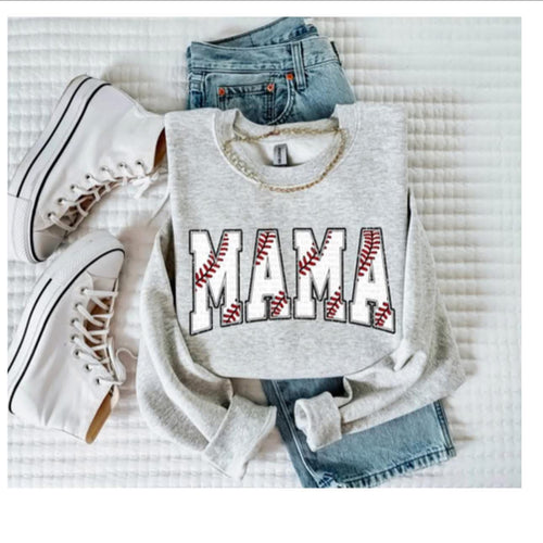Baseball Mama Sweatshirt